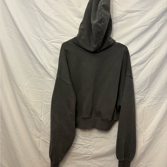 TNA Cozy fleece mega fit cropped hoodie - Picture 3 of 3